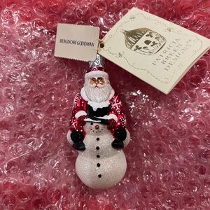 Patricia Breen Santa Ornament